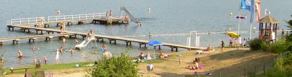 Freibad von Krakow am See in Mecklenburg-Vorpommern