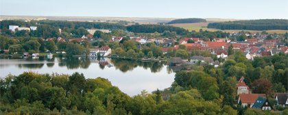 Blick vom J�rnberg �ber Krakow am See in Mecklenburg-Vorpommern